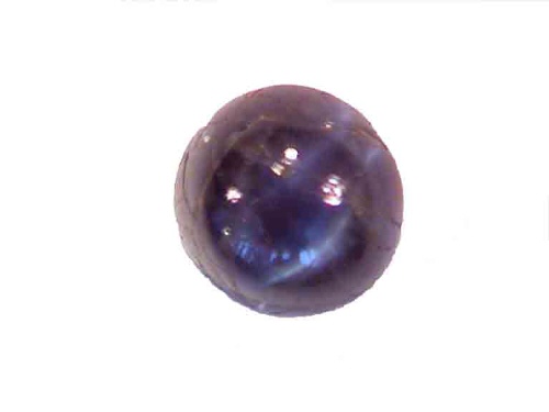 Brasilianisches Alexandrit-Katzenauge als Rund-Cabochon
